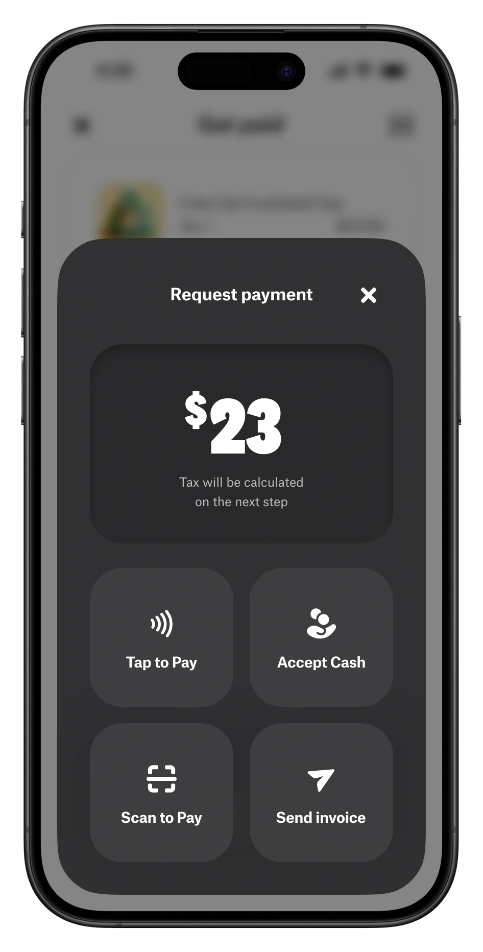 Clued in-app checkout